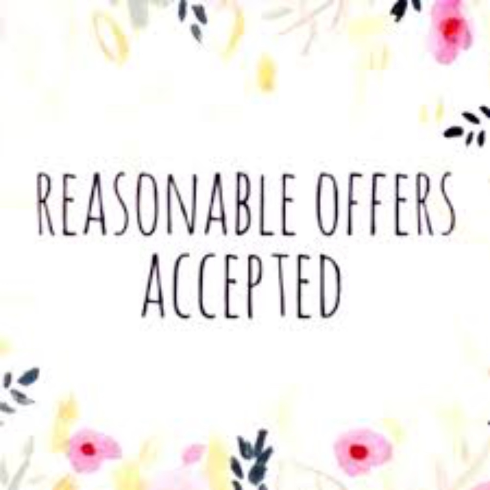 Thank you for making a reasonable offer!